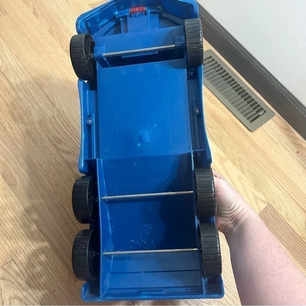 Mega Bloks Tiny N Tuff Car Carrier Storage Ramp Kids Toy